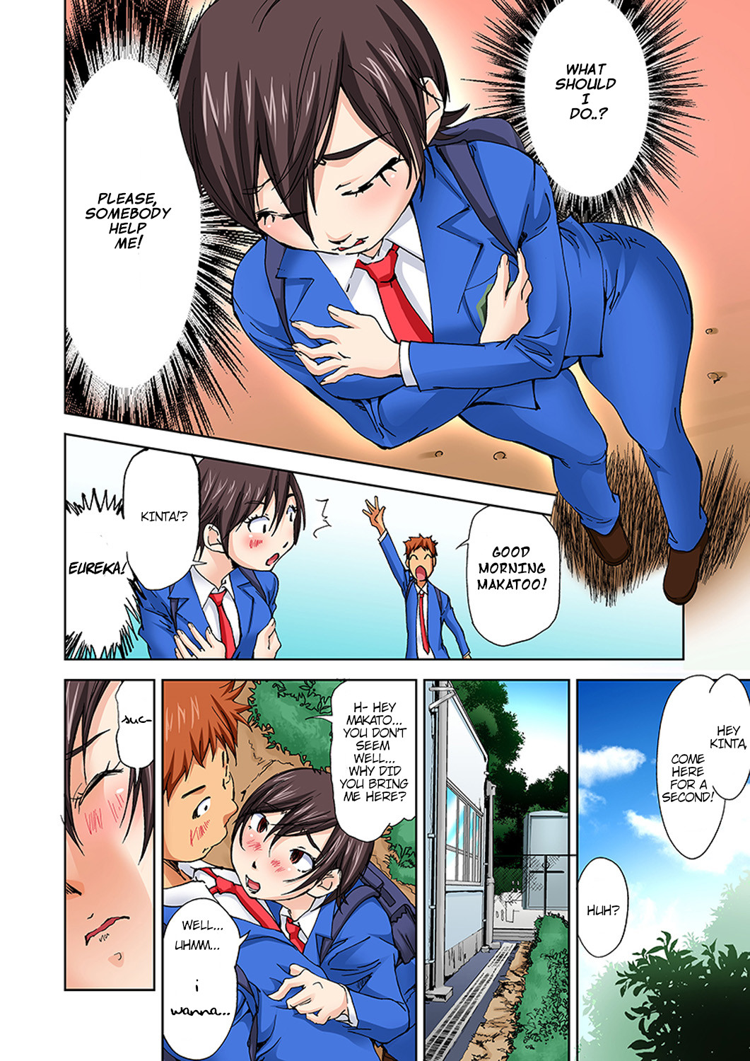 Hentai Manga Comic-Nyotaika Swim Club - I Turn Into A Girl When I Cum!-Chapter 2-8